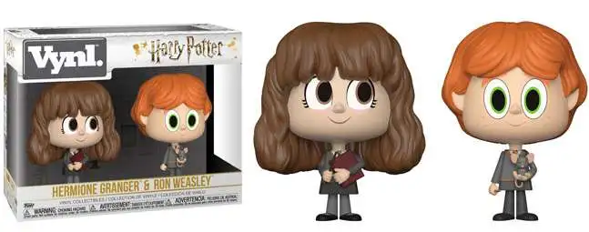 Promo 🤩 Funko Harry Potter Vynl. Ron Weasley & Hermione Granger Vinyl Figure 2-Pack ✨ 3 Promo 🤩 Funko Harry Potter Vynl. Ron Weasley & Hermione Granger Vinyl Figure 2-Pack ✨