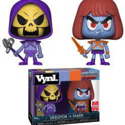 Best deal ⌛ Funko Masters of the Universe Vynl. Skeletor & Faker Exclusive Vinyl Figure 2-Pack 🌟