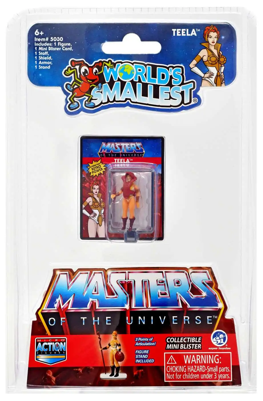 Deals 🤩 World's Smallest Masters of the Universe Teela 1.25-Inch Micro Figure 😍 3 Deals 🤩 World's Smallest Masters of the Universe Teela 1.25-Inch Micro Figure 😍